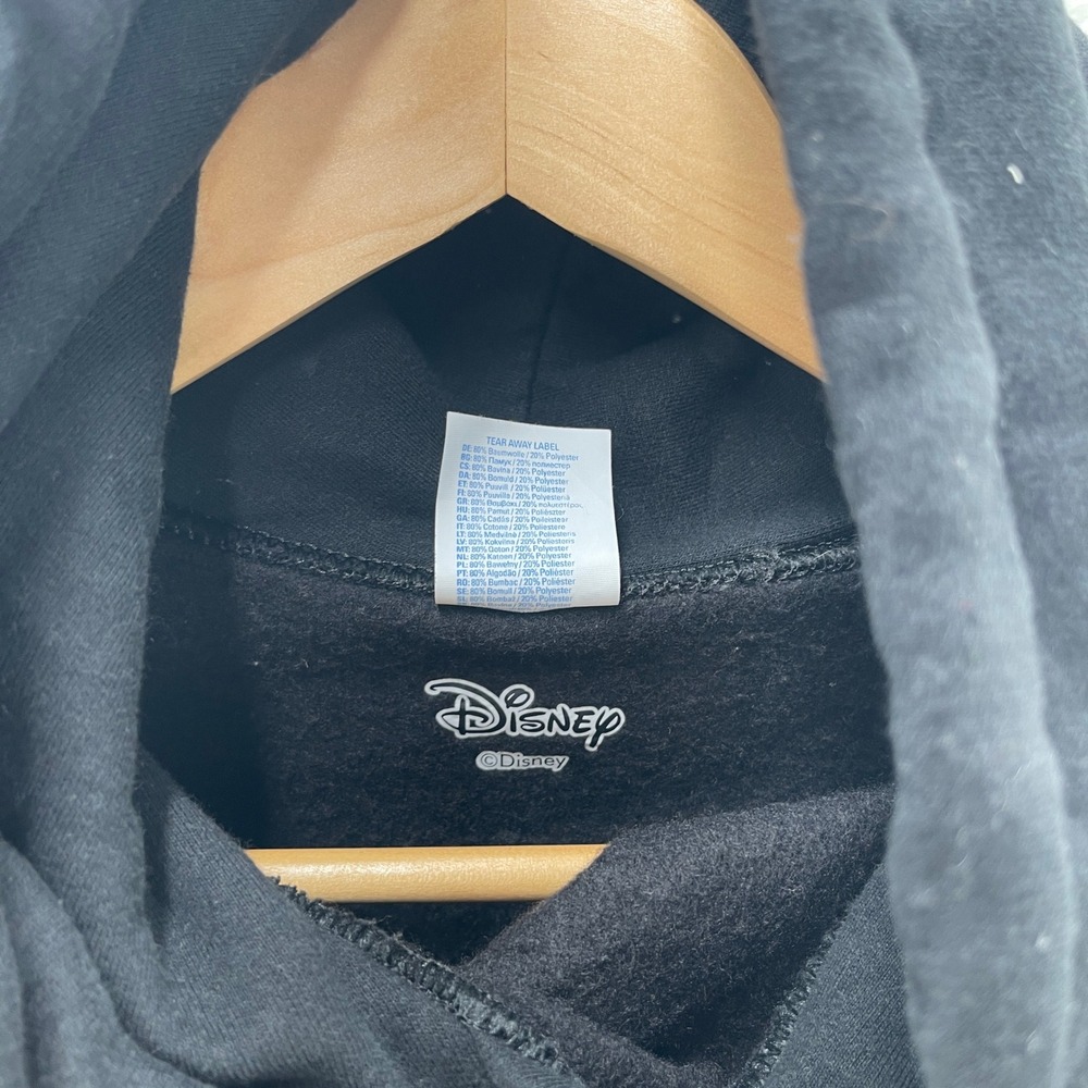 Kingdom Hearts Hoodie Mens XL Sora Disney Black Pullover Anime Y2K Gaming Ps2 - Picture 5 of 8